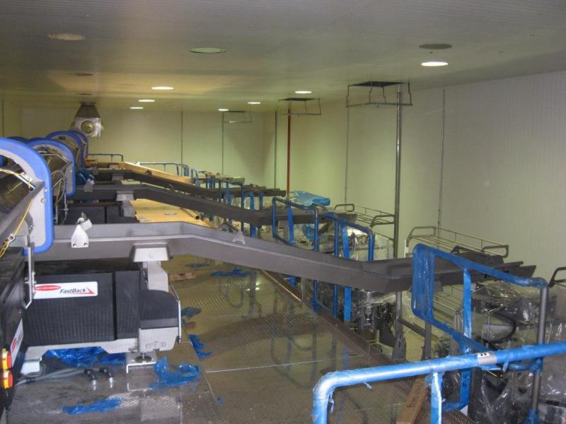 Instalação industrial equipamentos